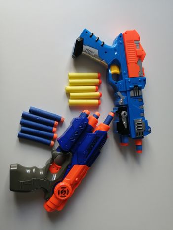 pistolets à projectiles en mousse