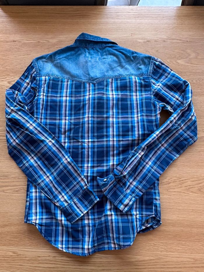 Chemise Denim Couture Slim Fit : S - photo numéro 2