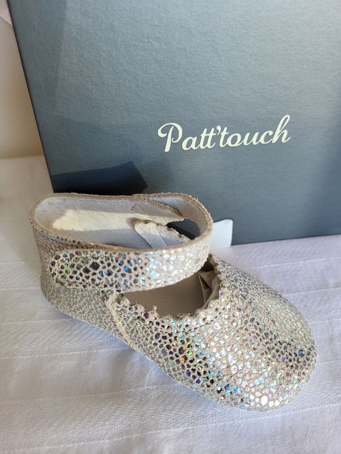 Chaussures bébés fille en cuir Point 20 Made in France 🇨🇵 - photo numéro 2