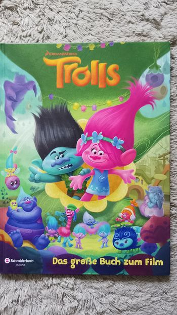 Livre Trolls "Sas grosse Buch zum Film"