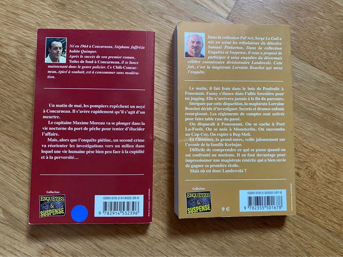 Lot 2 livres « enquêtes et suspens » - photo numéro 2