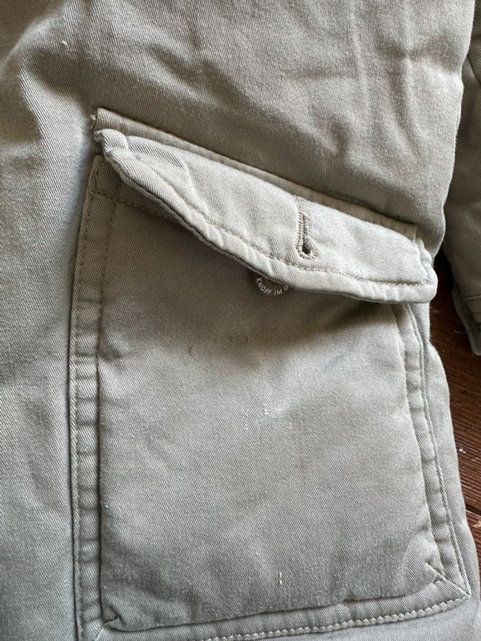 Manteau capuche Steiff beige kaki 6 ans - photo numéro 6