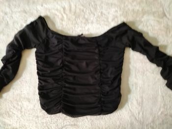 Haut manches transparentes