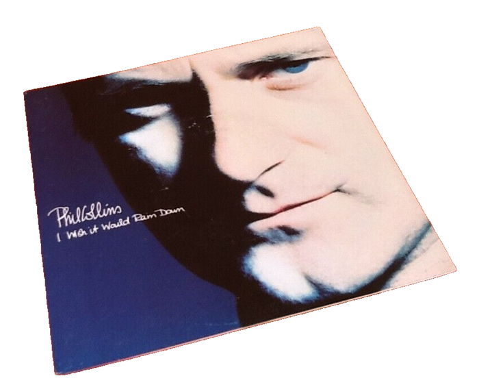 Vinyle 45 tours Phil Collins I wish it would rain down (1989)