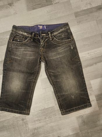 Short en jean femme