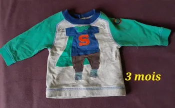 Pull / sweat garçon 👦 bébé 3 mois DPAM
