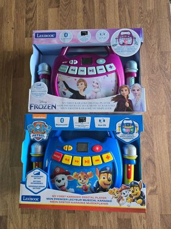 Karaoké LEXIBOOK Bluetooth La Pat' Patrouille ou La Reine des Neiges