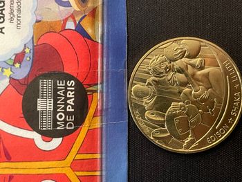 🎴 Mini médaille de la Monnaie de Paris - collection One Piece 2025 - illustration Edison*Shaka*Li L
