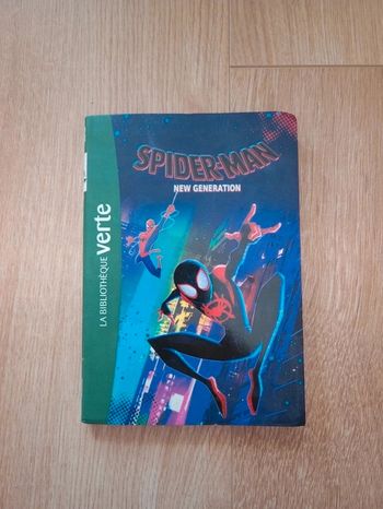 Livre enfant Spiderman - new generation