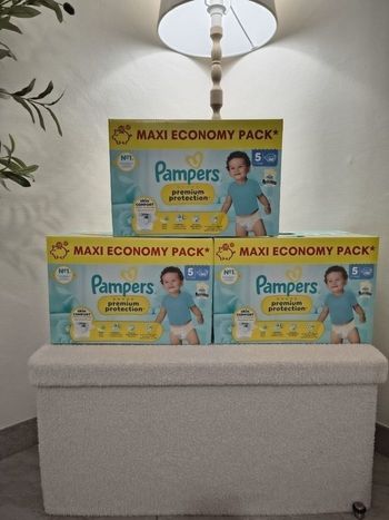 Couches Pampers Premium protection Taille 5