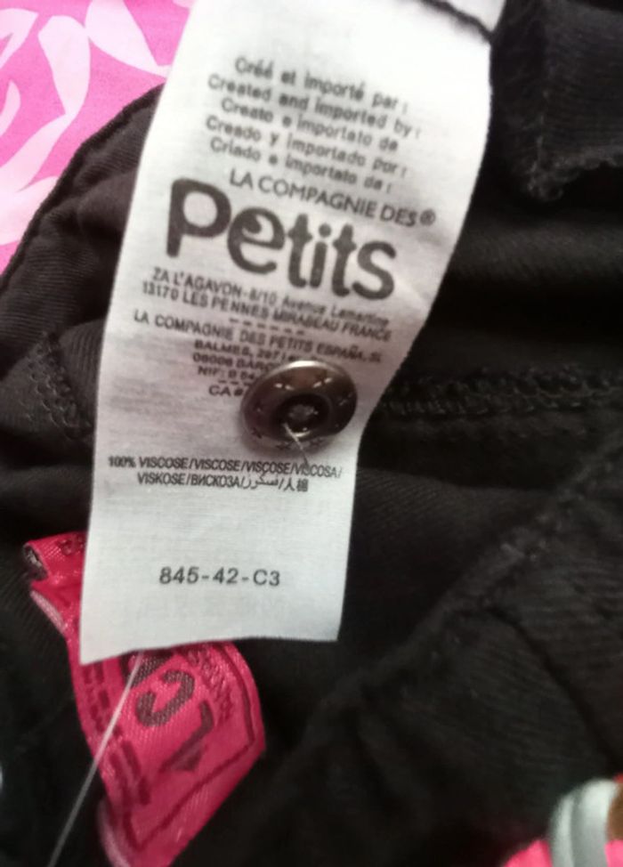 Sarouel noir Lcdp 6 ans neuf - photo numéro 10