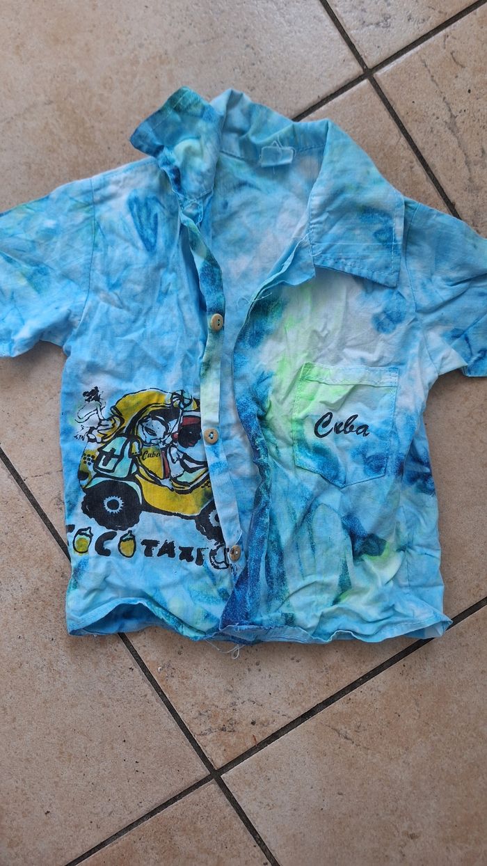 Chemise Cuba 12 mois