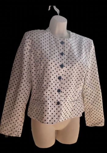 Veste à pois