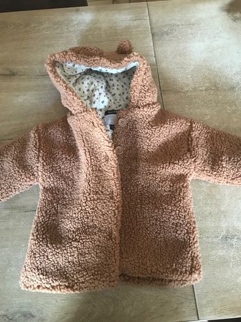Veste chaude bébé fille