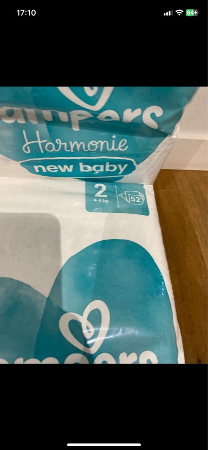 Couches Pampers harmonie - photo numéro 3