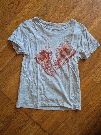 Pataugas tee-shirt gris chiné taille 4 ans