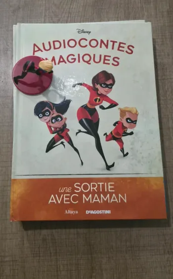 N¤115 audioconte Magique Altaya disney deagostini livre+figurine audio conte comte