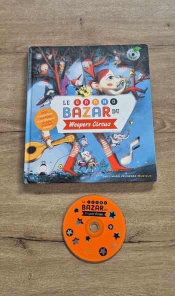 Livre + CD Le grand bazar du Weepers Circus