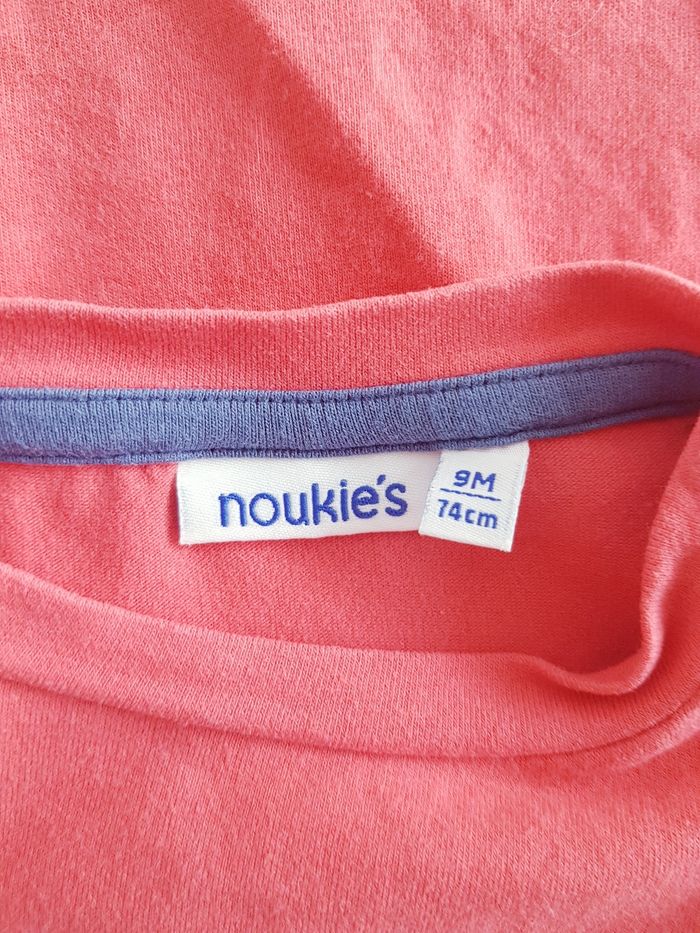 Noukie's - Bord de mer - Ensemble tee-shirt manches longues + pantalon legging (9 mois) - photo numéro 5