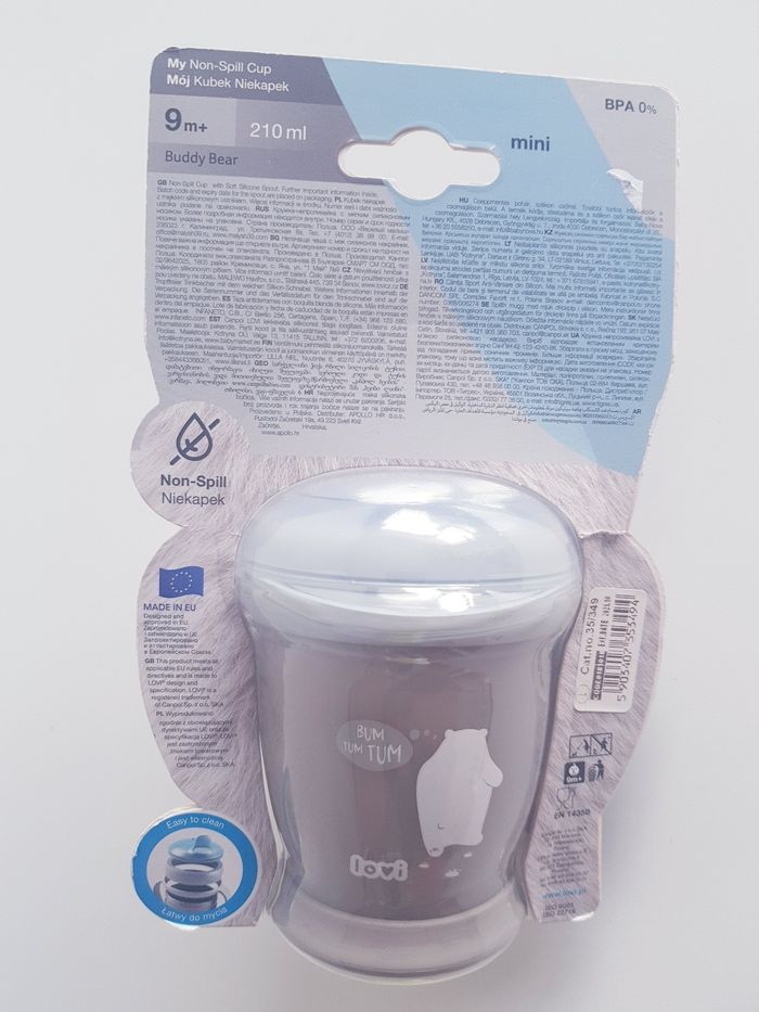 Lovi - Buddy Bear - Gobelet / tasse avec bec et poignées - Neuf avec étiquette ! - photo numéro 4