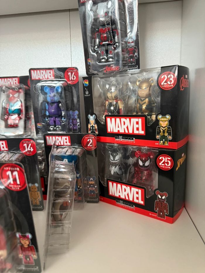 Bearbrick lottery Marvel (full set) - photo numéro 3
