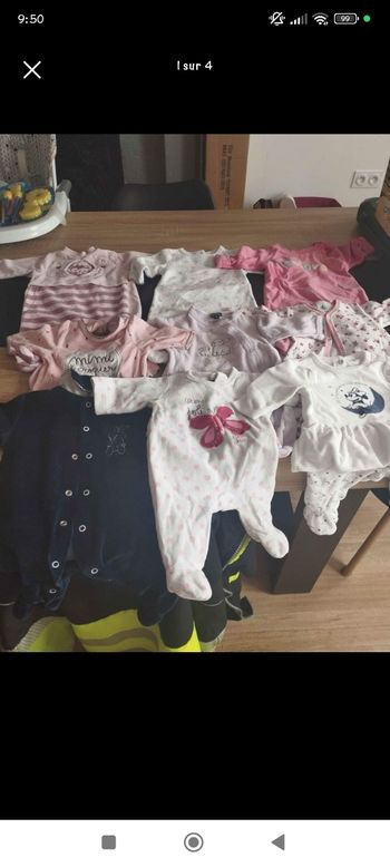 Vêtement 1mois
