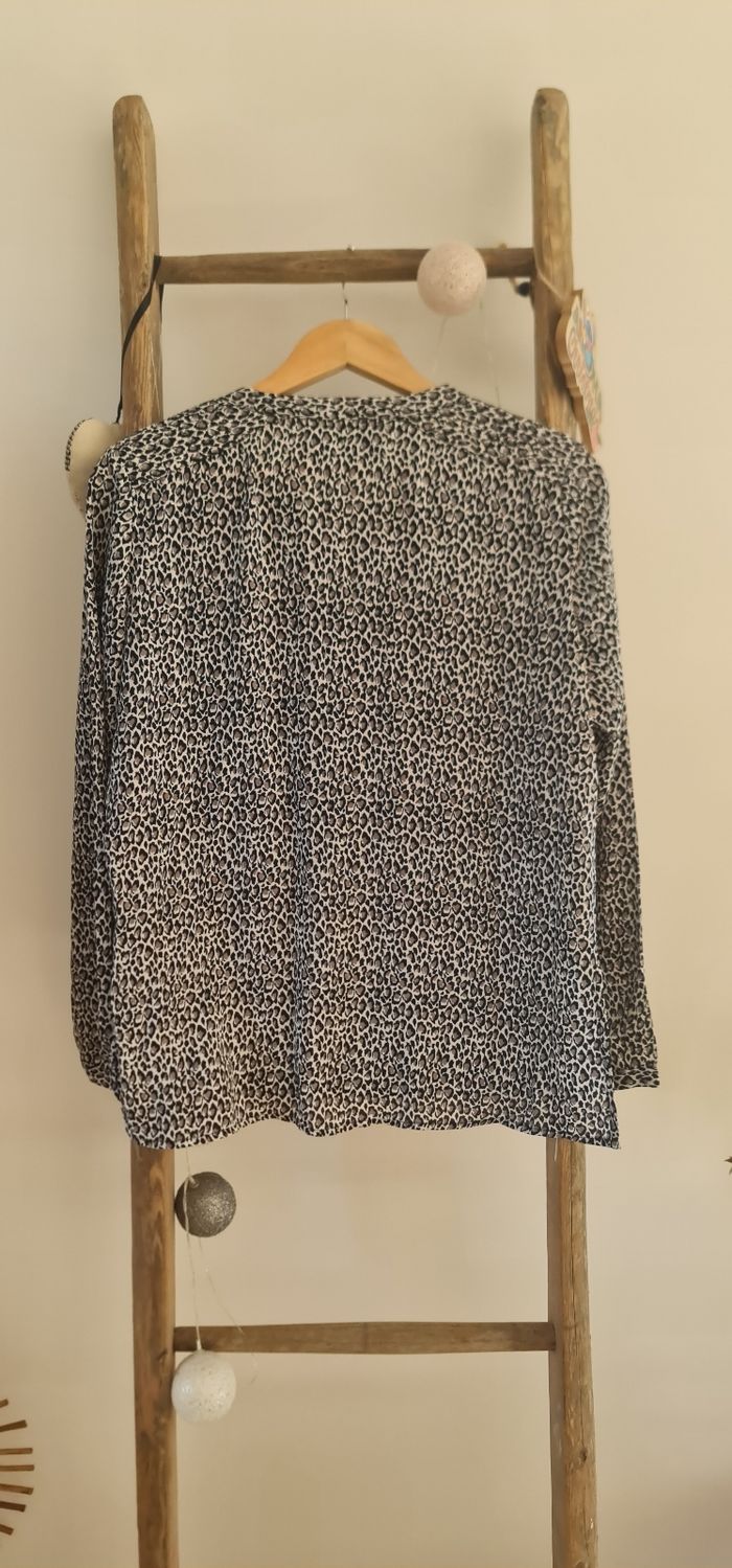Blouse lépard Mim taille 42 XL - photo numéro 2
