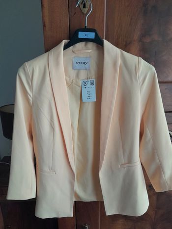 Veste femme jaune