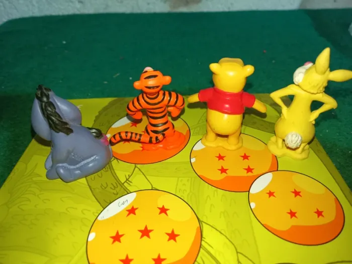 Lot de 4 figurines Winnie l'ourson Disney - photo numéro 3