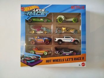 Hot Wheels  Let's Race 8 Pack Série Netflix