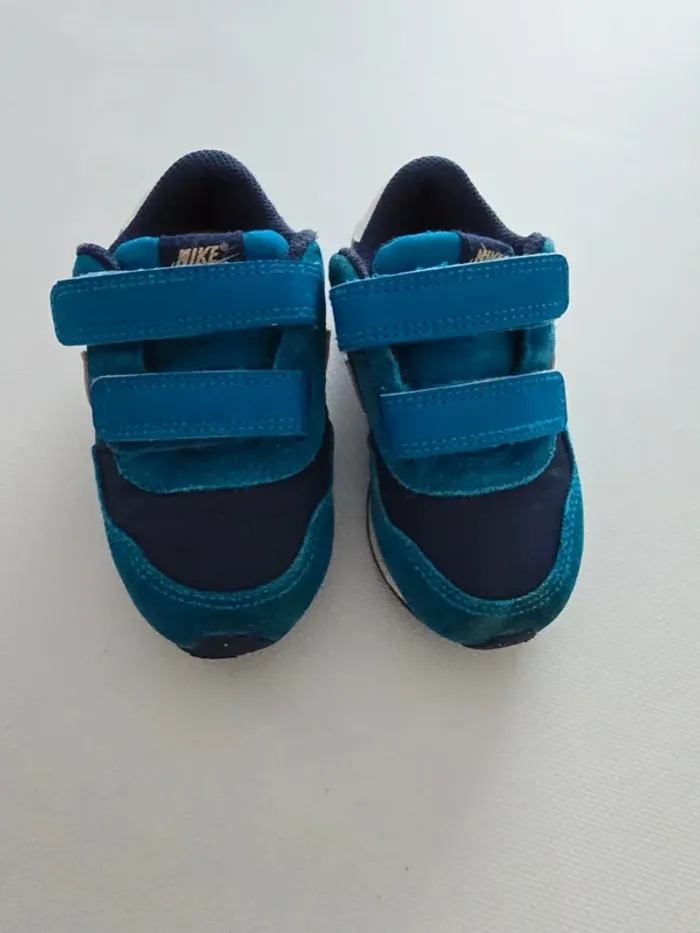 Basket nike bleu canard - photo numéro 2