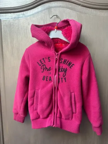 Sweat épais tissaia 5 ans rose