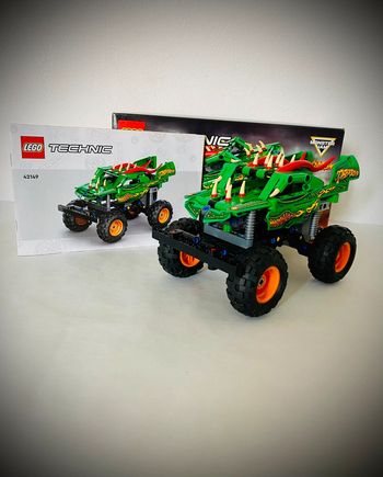 LEGO Technic 42149 - Monster Jam Dragon - Complet avec boîte et Notice - Set 2 en 1 a Retrofriction
