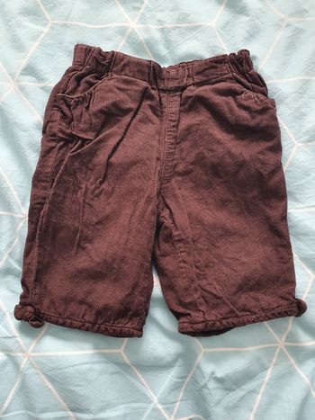 Pantalon marron 6 mois