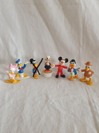 Lot de 6 figurines picsou + Mickey Disney Nestlé