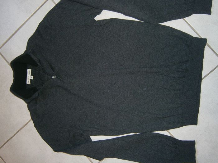 Pull gris CELIO Taille M - photo numéro 5