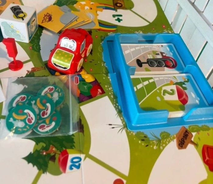 Jeu de société mon premier mille bornes en route pour le zoo - photo numéro 2