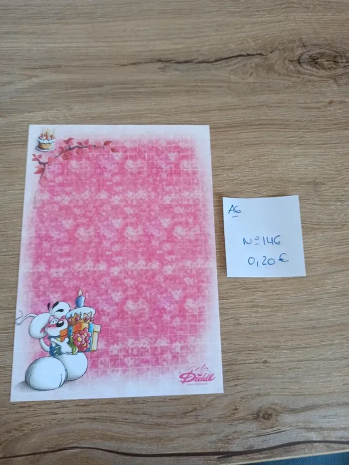 Feuille Diddl A6 146 0,20€