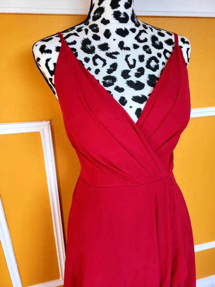 Robe de soiree rouge Eva & Lola - photo numéro 2