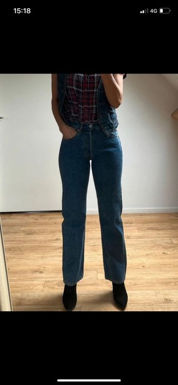 Jean Levi’s 501 XX vintage made in USA wpl 424 bouton 420 neuf