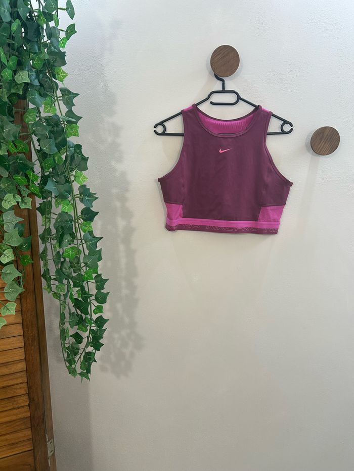 Brassière Nike rose sport