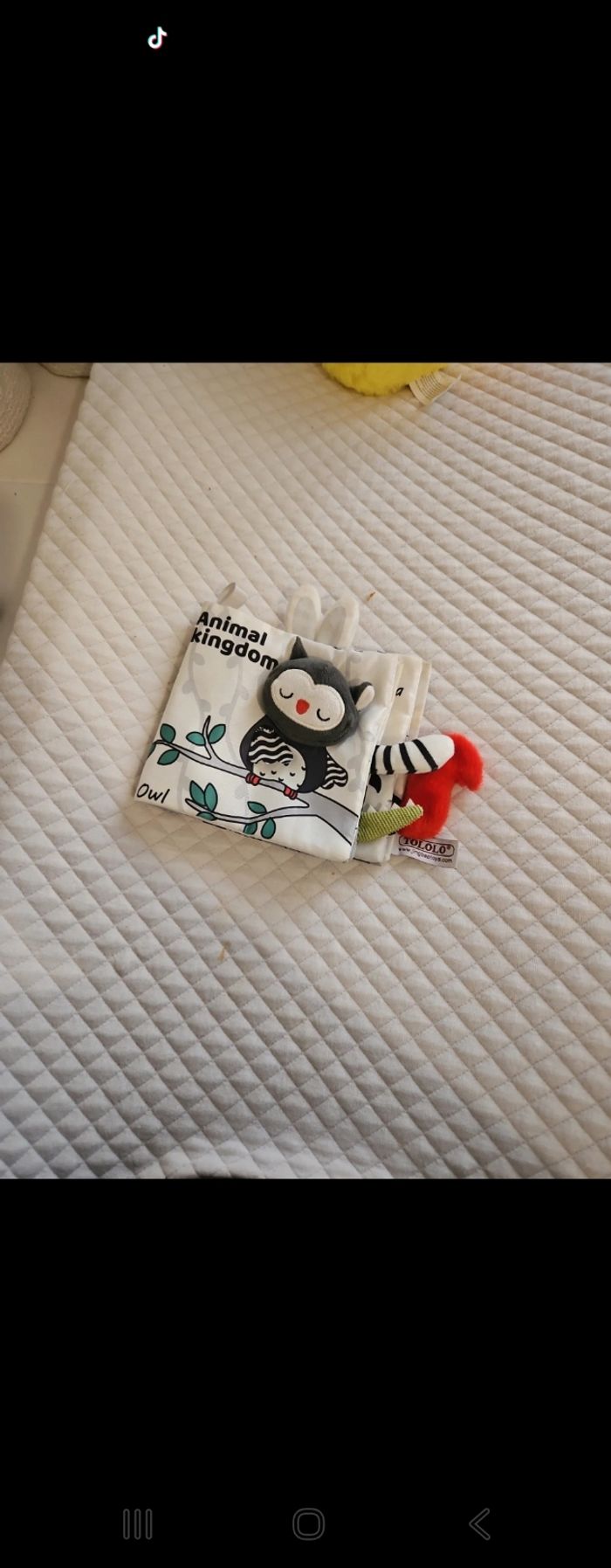 Livre d'éveil sensorielle