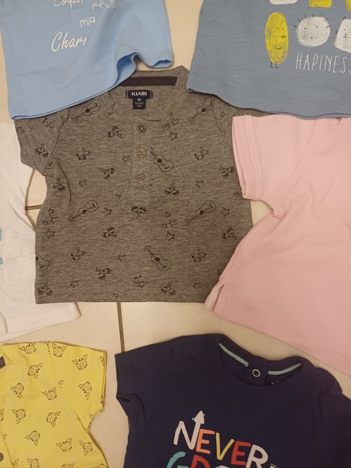 Lot 13 tee shirt manches courtes bébé - photo numéro 8