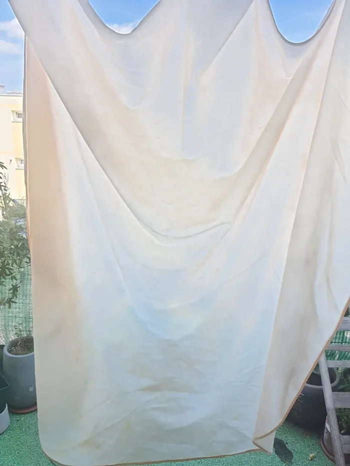 Nappe ronde polyester enduit