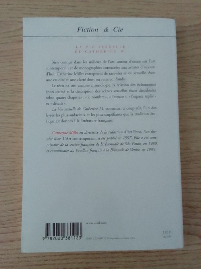 Catherine Millet - La vie sexuelle de Catherine M. - photo numéro 2