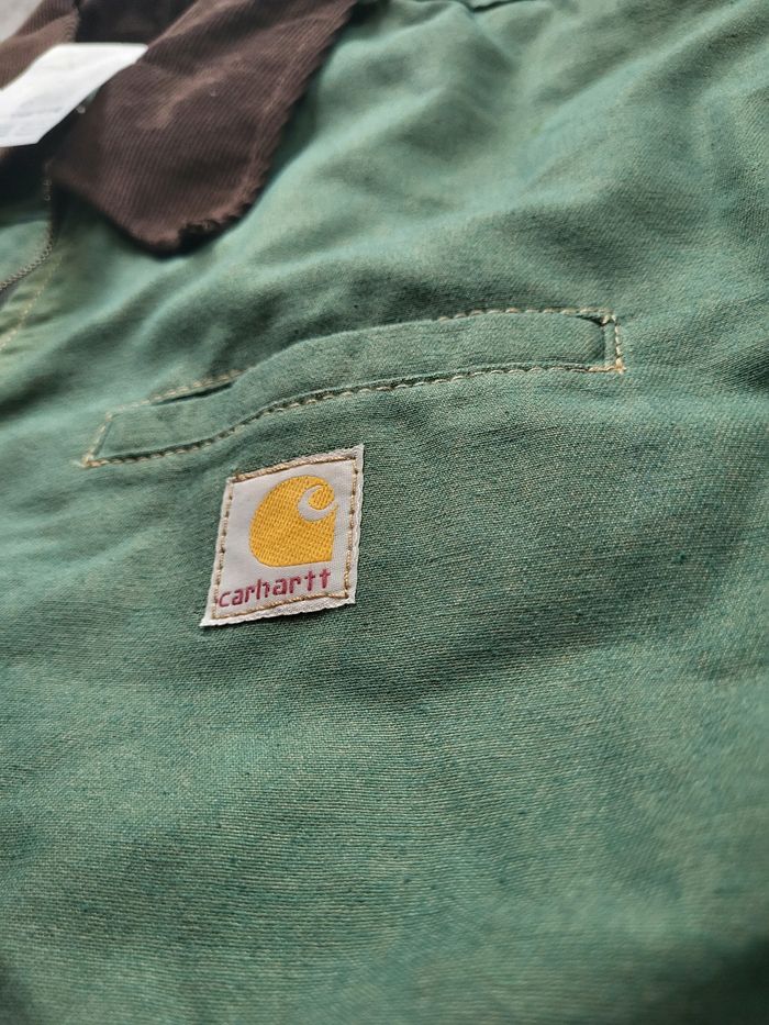 💎 Veste Carhartt Rework Unique - Vert Forêt - Taille L - Neuve 💎 - photo numéro 2