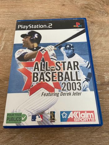 All star baseball 2003 ps2