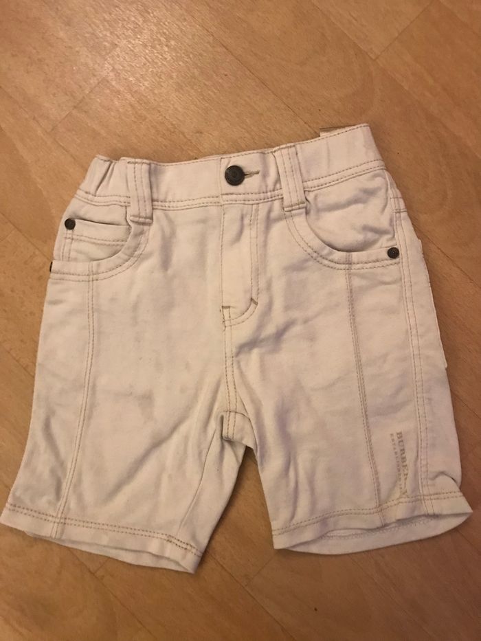 Bermuda garçon taille 3 ans blanc
