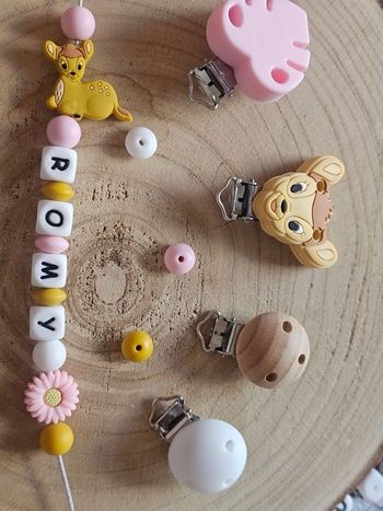 Attache tétine minnie