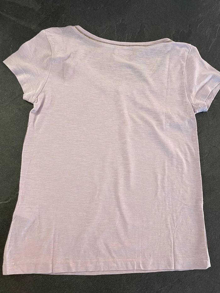 T-shirt violet - photo numéro 2